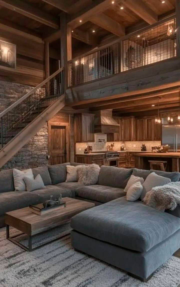 Настоящий альпийский уют. Интерьер в стиле шале с маслами ADLER Legno-Color