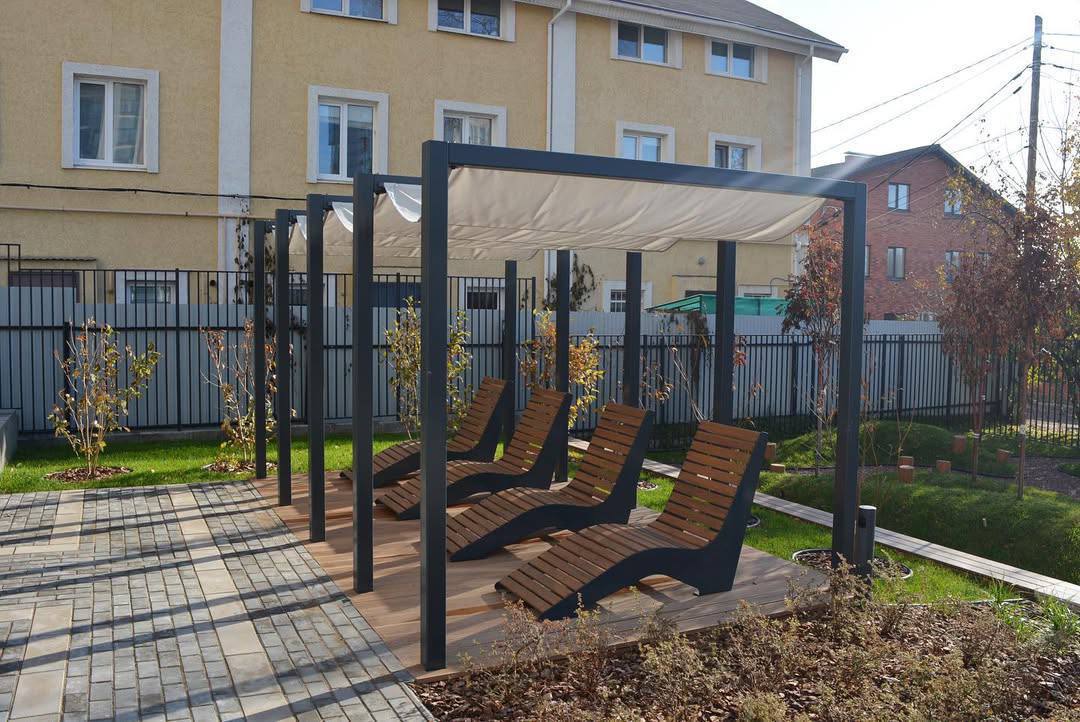 Защита скамеек и настилов